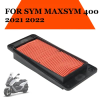 Motorcycle Air Filter Intake Cleaner Engine Protector Air Element For SYM MAXSYM400 MAX SYM 400 MAXSYM 400 2021 2022 Accessories