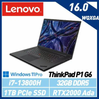 【13代新機】Lenovo 聯想 ThinkPad P1 Gen 6 16吋 商務工作站筆電