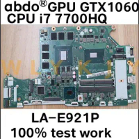 For Acer Predator Helios 300 G3-571 Laptop Motherboard.NB.Q2B11.001 NBQ2B11001 i7-7700HQ GPU GTX1060 6G C5PRH LA-E921P
