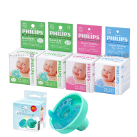 Philips 飛利浦 1+1優惠組 美國香草奶嘴 任選3號-5號 +奶嘴蓋(限定優惠.數量有限)
