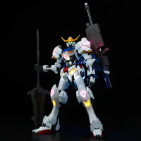 Model Led Sets for Mg 1/100 Barbatos Unicorn Exia Wings Zero Dynames Light Suit Collectible Robot Kits Accessories Figures