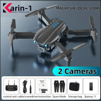 2 BATTERIES DRONE E88 E99 PRO Dron Mini RC Dengan Kamera Dual Lensa Pengawal Jauh Murah Gila Untuk K