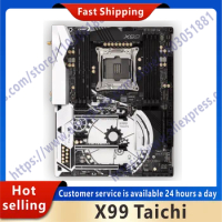 Used X99 Taichi original desktop X99 X99M 2011 slot LGA 2011 Core i7 LGA2011 V3 DDR3 motherboard