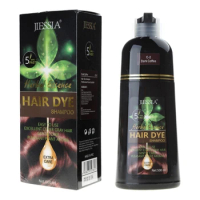 Instant Hair Color Shampoo for Gray Hair Women Men Hair Dye Shampoo in Minutes