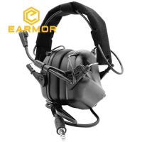 EARMOR M32 MOD4 Military Tactical Headset Shooting Noise Reduction Electronic Communication Headphones Shooting Earphone