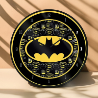 【Paladone UK】華納DC 蝙蝠俠 Batman LOGO 經典款蝙蝠俠時鐘/掛鐘
