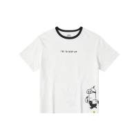 【GIORDANO 佐丹奴】女裝小小兵聯名印花上衣 minions系列(60 皎白)