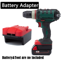 For Milwaukee 18V Lithium-ion Battery Adapter Converter To Parkside Lidl X20V Power Drill Tools (Not include tools and battery)