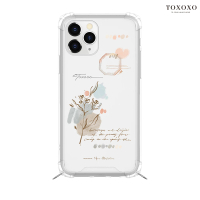 【TOXOXO】iPhone 13 Pro 6.1吋 繩掛殼系列 春意盎然透明防摔iPhone手機殼