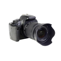 Reversable EW-63C 58mm ew63c Lens Hood for Canon EF-S 18-55mm f/3.5-5.6 IS STM Applicable 700D 100D 750D 760D