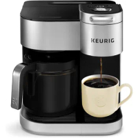 Keurig® K-Duo Special Edition Single Serve K-Cup Pod &amp; Carafe Coffee Maker, Silver