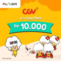 [Paysgift] Voucher Digital CGV Value Rp. 10.000 Promo