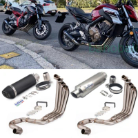 For Honda CBR650R CB650F CB650R CBR650F Motorcycle Exhaust LeoVince Muffler Full System Header Pipe 2014 15 16 17 18 19 20 2021