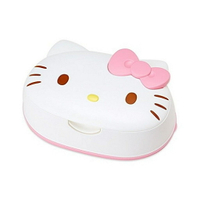 【震撼精品百貨】Hello Kitty 凱蒂貓 HELLO KITTY 濕紙巾(頭型盒裝) 震撼日式精品百貨