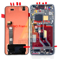 Original OLED For Huawei Honor Magic5 Magic 5 Pro LCD Display Frame Touch Panel Digitizer For Honor Magic4 Magic 4 Pro LCD Frame