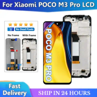 6.5 inch For Xiaomi Poco M3 Pro 5G M2103K19PG M2103K19PI LCD Display Touch Digitizer For Poco M3 Pro Screen with Frame