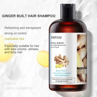 Herbal Professional Anti-hair Loss Itching Dandruff Ginger Shampoo Oil-Control Refreshing Nourishing Hair Care Shampoo