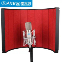 Alctron VB860 microphone windscreen,multi level filter,portable acoustic wind screen