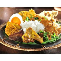 Sego Pecel Bu Broto-Sego Pecel (Empal / Ayam Goreng,Tahu,Peyek)