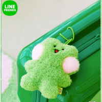 Line Friends Lenini Adventure Card Bag Kawaii School Bag Pendants Anime Plush Toy Decorations Cartoon Girls Birthday Gifts Toys