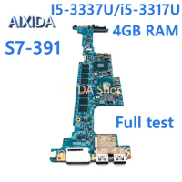 AIXIDA 48.4WE05.021 NBM3E11003 NBM3E11001 For Acer Aspire S7-391 Laptop Motherboard I5-3337U/i5-3317U 4GB RAM Mainboard