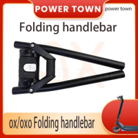 Quick Foldable Handlebar With 25.4 to 31.8mm Gasket for INOKIM OXO OX Electric Scooter Zero 10X Dualtron Also for Bicycle