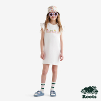 【Roots】Roots 大童- COOPER FLORAL洋裝(白色)
