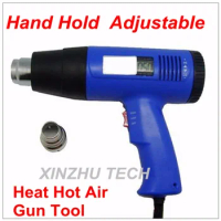 Heat Hot Air Gun Tool Digital Monitor Electronic Heat Gun Hand Hold Adjustable DIY Advanced Electric Heat Gun Free Shipping