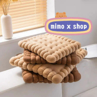 New Arrivals Mimoxshop Ins Style Premium Quality Biscuits Korea Cushion Seat Pillow Soft Plush Carto