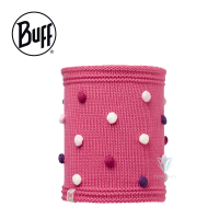 【BUFF】BF113446 兒童Polar針織保暖領巾 - 粉紅喜瑞爾(保暖/Polar/青少年/兒童/舒適/禦寒)