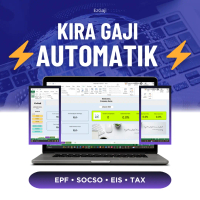 EzGaji – Sistem Kira Gaji Automatik Excel (EPF, SOCSO, EIS & Slip Gaji)