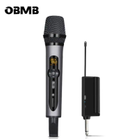 FWM105 Professional Multi-functional DSP Wireless Microphone for Karaoke Singing Microphone
