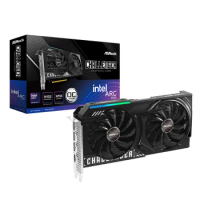 New ASROCK Intel Arc B580 Challenger 12GB OC Graphics Card Computer Desktop GPU GDDR6 12GB Gaming Vi