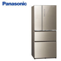 Panasonic 國際牌610公升一級能效玻璃四門變頻冰箱(翡翠金)-NR-D611XGS-N