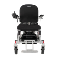 JBH D36 2024 new Portable Folding Aluminum Electric Wheelchair Lithium Battery Lightweight For Elder