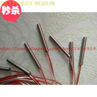 Free shipping High precision Pt100 temperature sensor with 3mm * 30MM * 500mm line