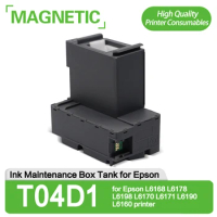 5 PCS T04D1 EcoTank Ink Maintenance Box Waste Ink Tank compatible for Epson L6168 L6178 L6198 L6170 L6171 L6190 L6160 printer