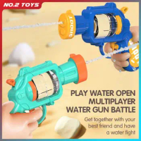 New Mini Water Gun Toy for Children Water Battle Bathroom Summer Beach Parentchild Game Splashing Water Guns Boys Girls Toy Gift