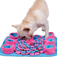 Snuffle Mat For Dog Pet Feeding Mat Puzzle Toys For Relieve Stress Restlessness Foraging Instinct Interactive