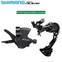 Shimano Alivio M3100 Suit Shifter Lever Rear Derailleur SGS 9s Mini Groupset For MTB Bicycle Mountain Bike Original Shimano 9V
