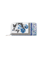 กระเป๋าสตางค์ Continental Zip Wallet ลาย Thirty Years Rose Continental Wallet Placement หลากสี