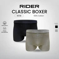 Rider Classic Boxer - Celana Dalam Pria - Man Underwear R572B 1Pcs XL