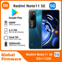 Xiaomi Redmi Note 11SE 5G Android 6.5inch RAM 8GB ROM 128GB MediaTek Dimensity 700 48MP Camera used phone