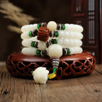 Natural 108 Beads Original National Style Ornament Bodhi Seed Bracelet