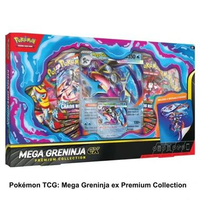 TCG Pokemon Mega Greninja Ex Premium Collection