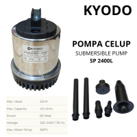 KYODO pompa celup punp pompa kolam ikan pump SP 2400L