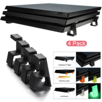 PS4 Game Console Bracket For Playstation 4 For PS4 Slim Pro Feet Stand Console Horizontal Holder Game Machine Cooling Legs