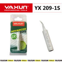 YAXUN 209-1s Soldering Iron Tip 900M-T-1s Curved Solder Station Tip Welding Iron Tip Replacement