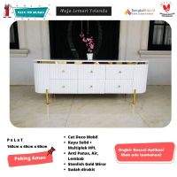 Meja TV Minimalis Yolanda| TV Cabinet I Bupet TV minimalis Modern | Lemari Modern Mewah  I Ongkir Mu