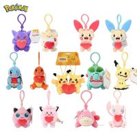 Đồ Chơi Nhồi Bông Nhồi Bông, Pokemon Jigglypuff, Bulbasaur, Gengar, Togepi, Mimikyu, Mew, Kawaii, Mó